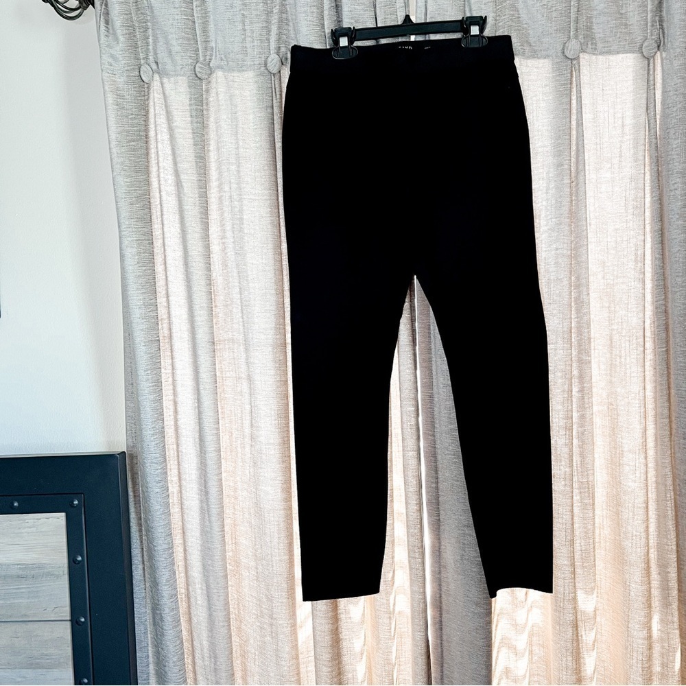 J Brand Black Waistband Ponte Pant Leggings Size Medium